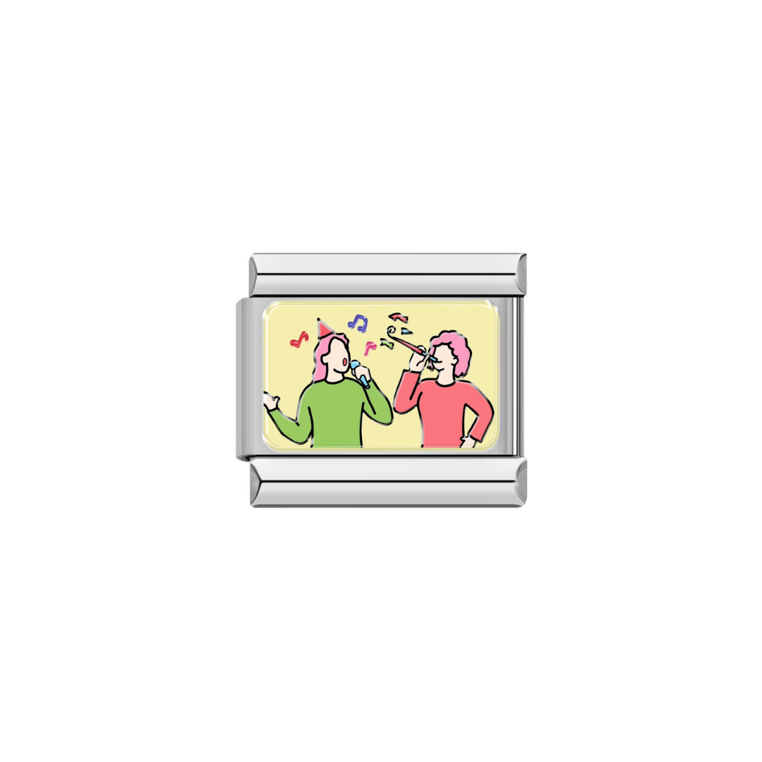 Karaoke Party Vibes Charm