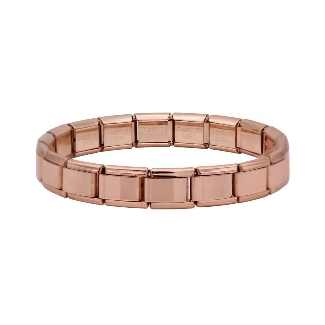Rose Gold Blush Italian Bracelet - Jewellux