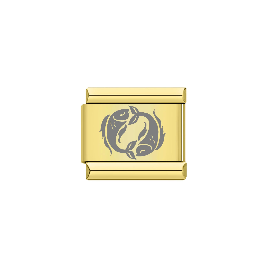 Pisces Zodiac Charm - Jewellux