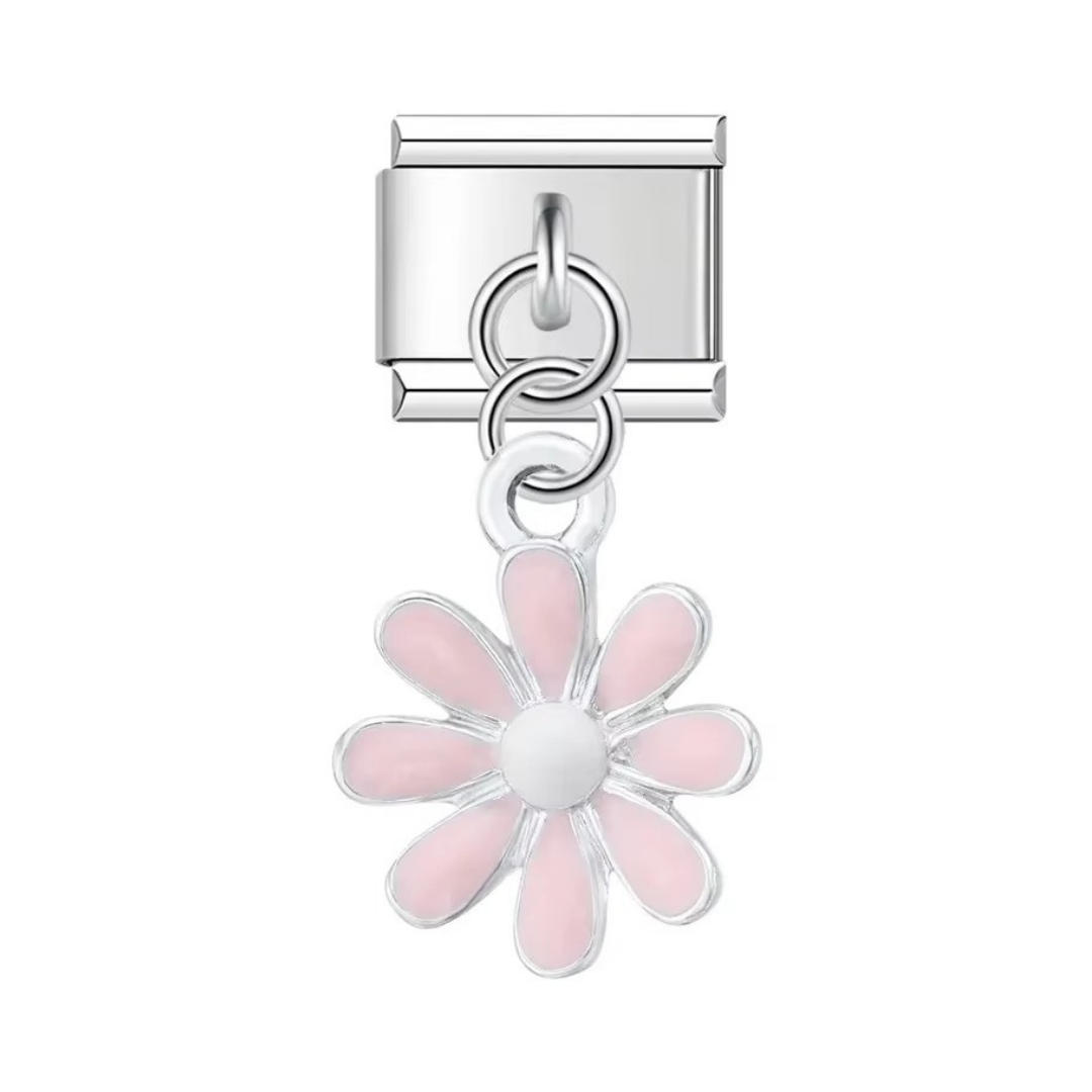 Blush Petals Dangle Charm - Jewellux