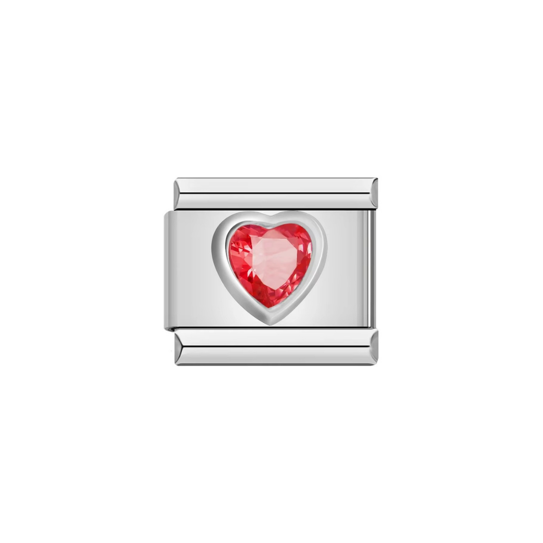 July Birthstone Silver Charm - Jewellux