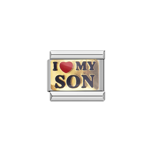 Infinite Love for My Son Charm