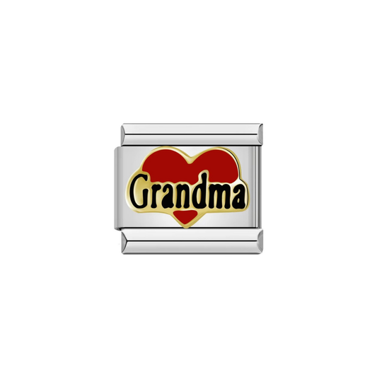Grandma’s Heart of Gold Charm