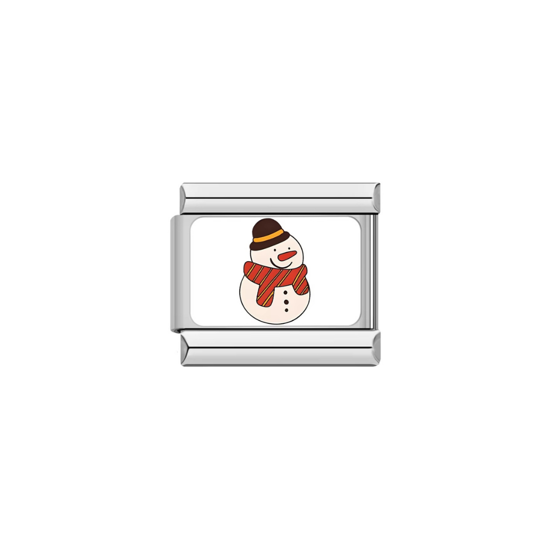 Frosty Cheer Snowman Charm