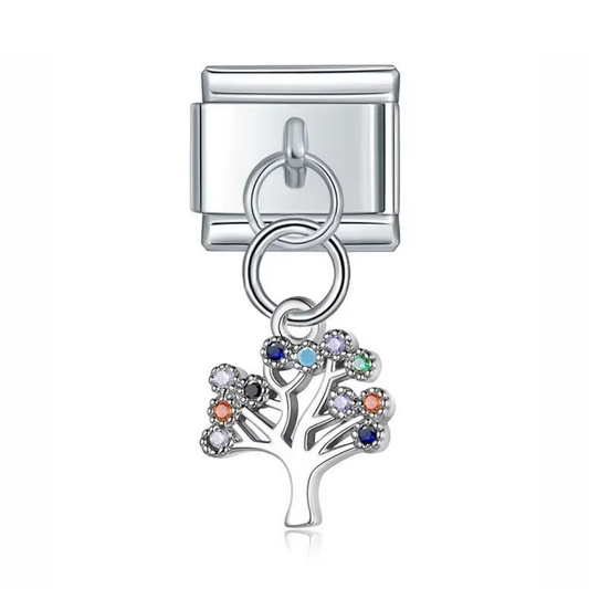 Family Tree Dangle Charm - Jewellux