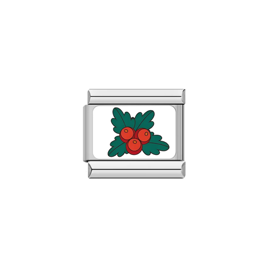 Holly Berry Cheer Charm