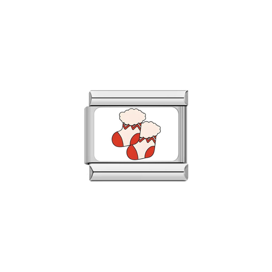 Festive Stocking Duo Charm