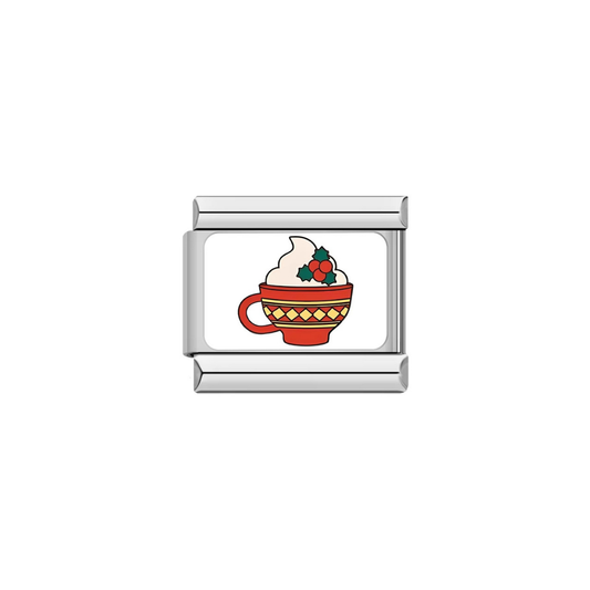 Cup of Holiday Cheer Charm