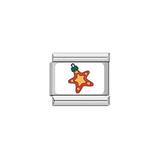 Festive Blossom Star Charm
