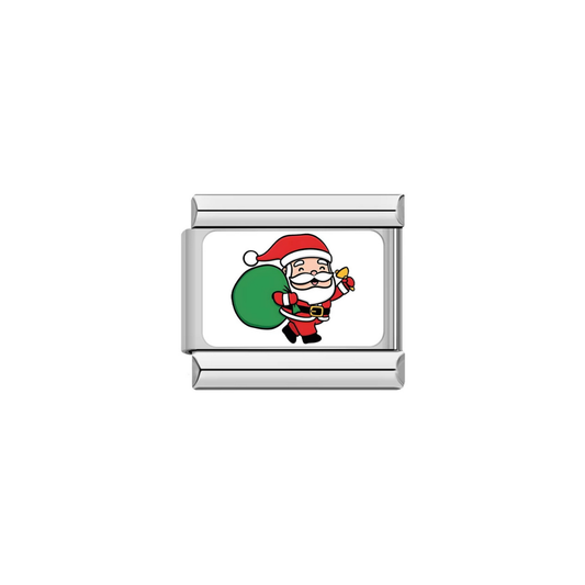 Santa’s Joyful Journey Charm