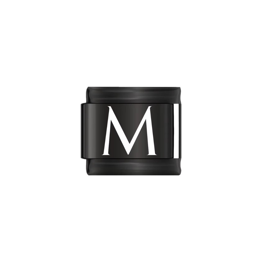 Black Alphabet Charm - Jewellux