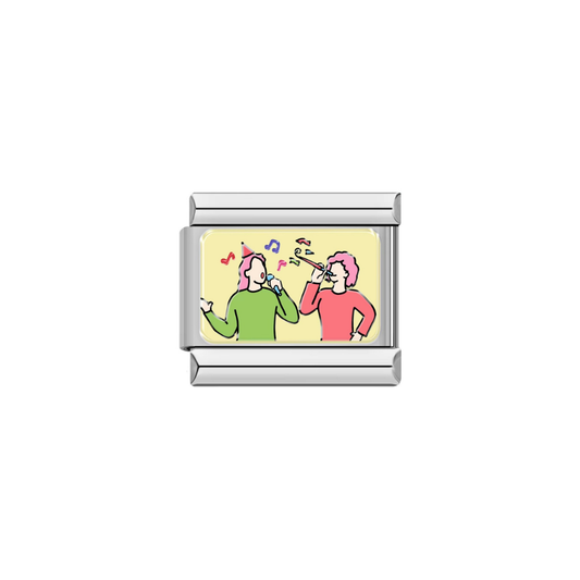 Karaoke Party Vibes Charm
