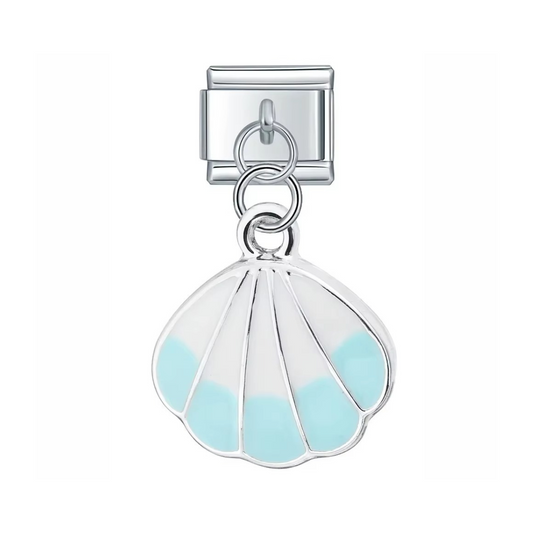 Blue Shell Dream Dangle Charm