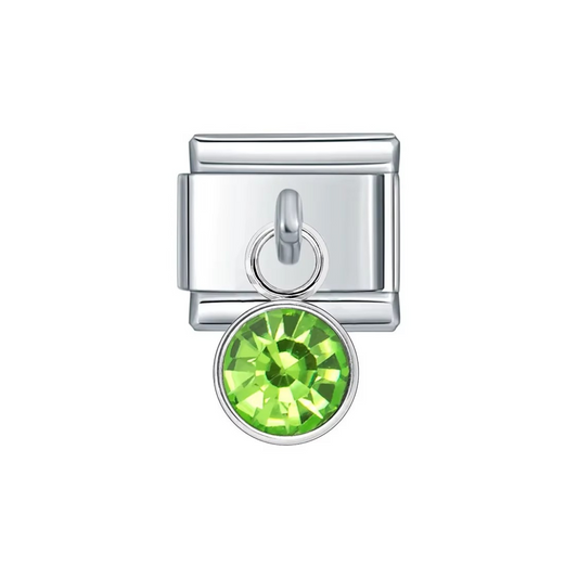 August Birthstone Dangle Charm - Jewellux