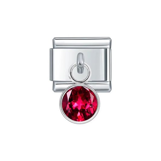 January Birthstone Dangle Charm - Jewellux