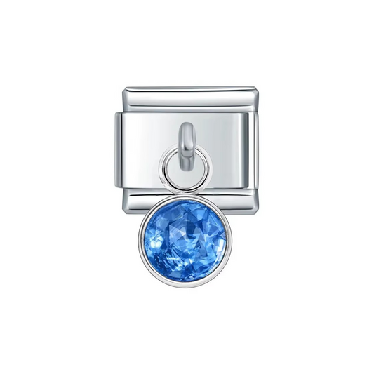 December Birthstone Dangle Charm - Jewellux