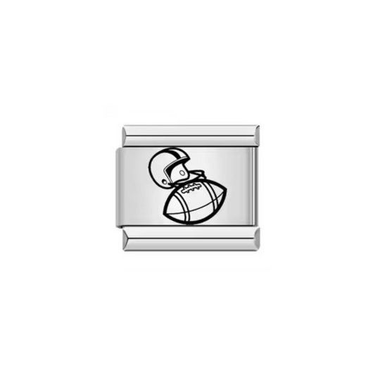 Gridiron Dreams American Football Charm - Jewellux