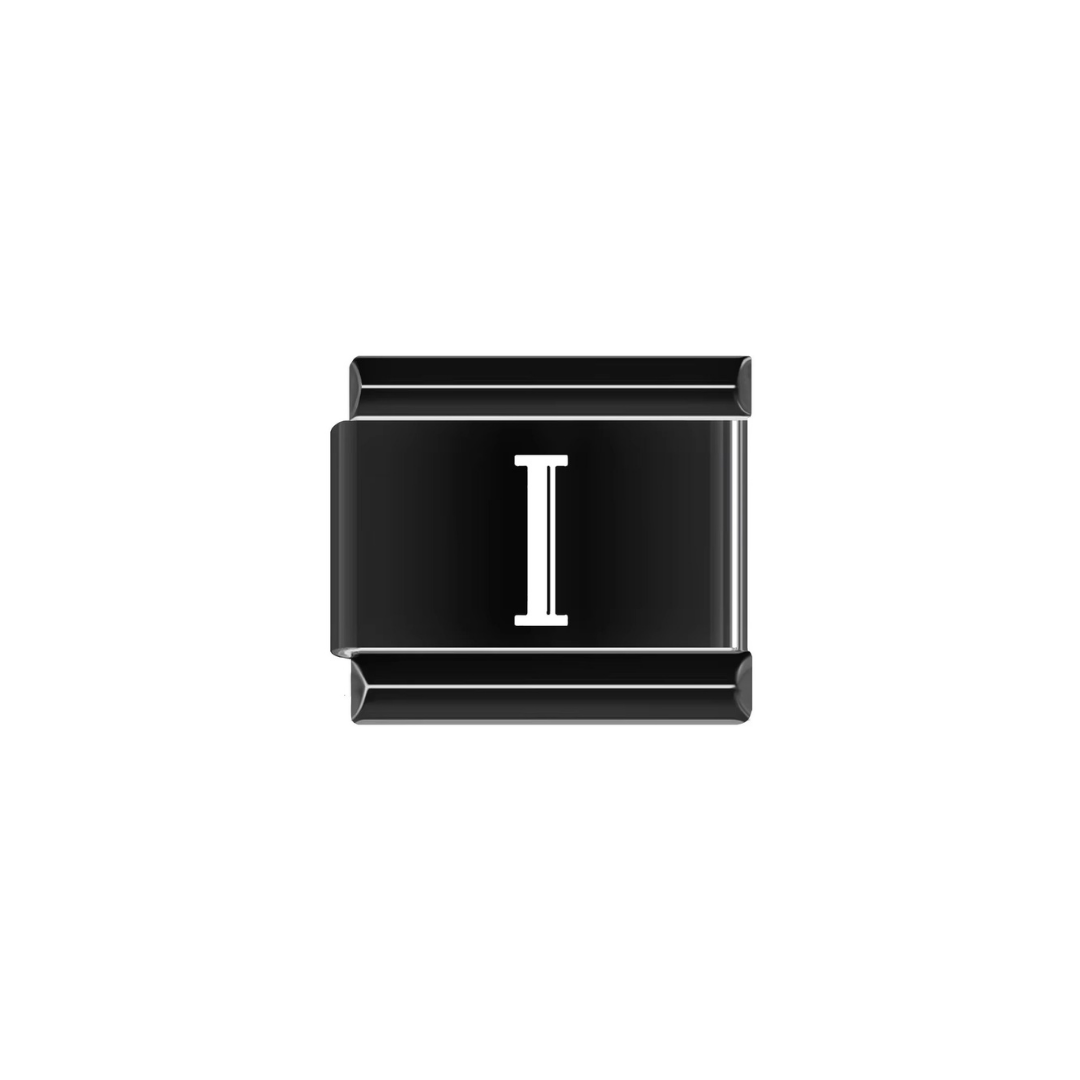 Black Roman Numerals Charm - Jewellux