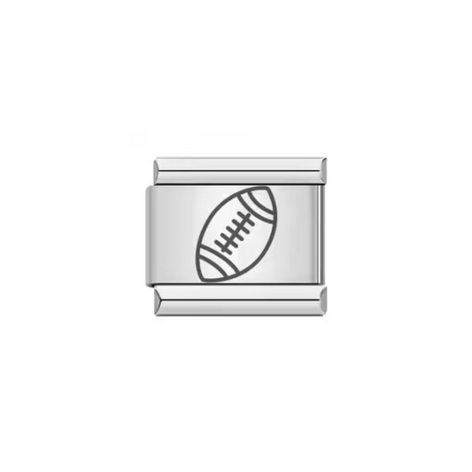 Touchdown Memories American Football Charm - Jewellux