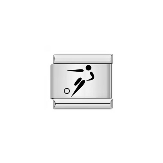 Kick It Forward Soccer Player Charm - Jewellux