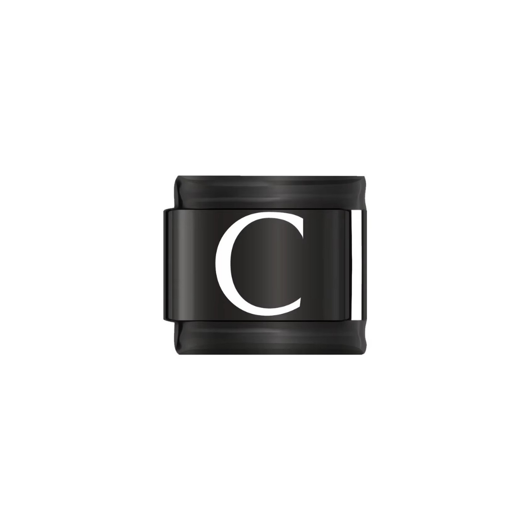 Black Alphabet Charm - Jewellux