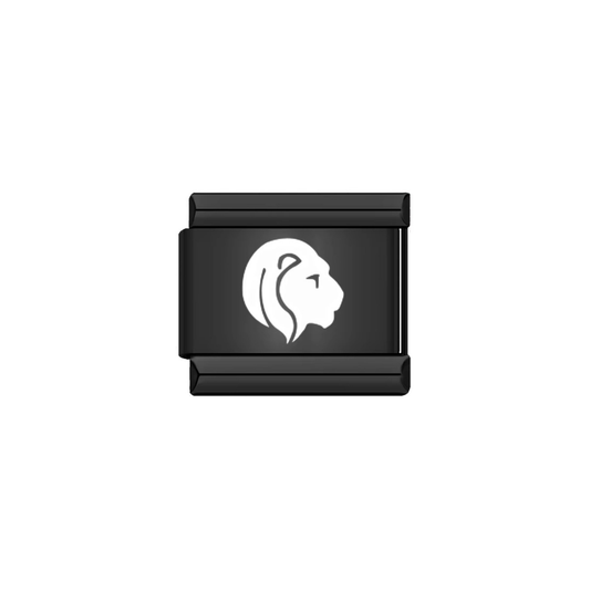 Black Leo Zodiac Charm - Jewellux