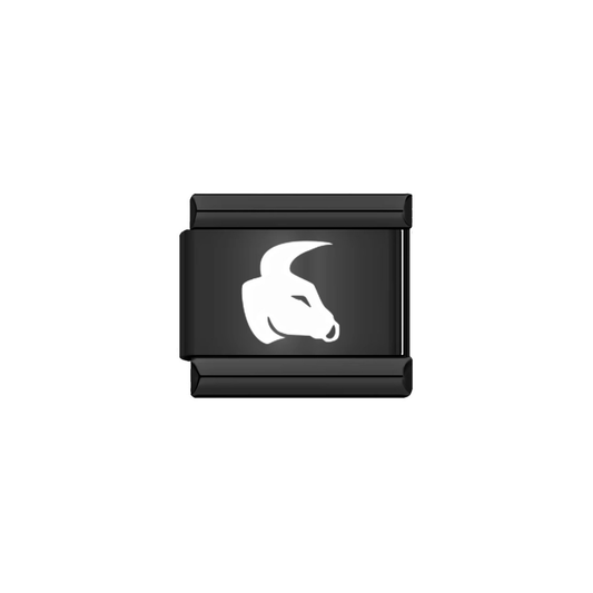 Black Taurus Zodiac Charm - Jewellux