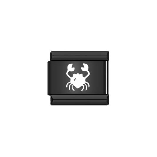 Black Cancer Zodiac Charm - Jewellux