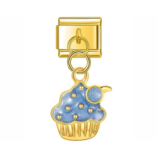 Blueberry Muffin Dangle Charm - Jewellux