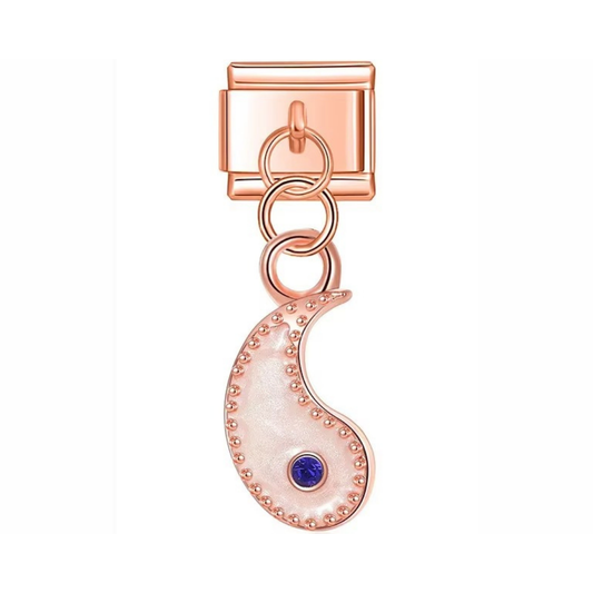White Yang Dangle Charm - Jewellux