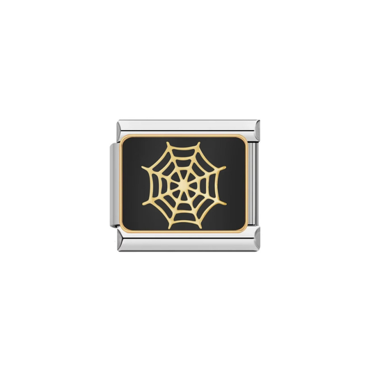 Golden Web Charm - Jewellux
