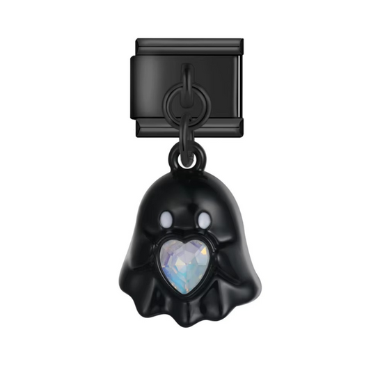 Ghost Heart Dangle Charm - Jewellux