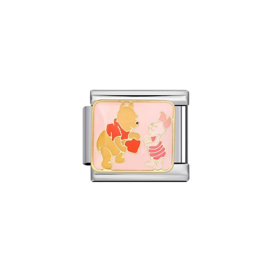Winnie The Pooh - Winnie & Piglet Charm - Jewellux