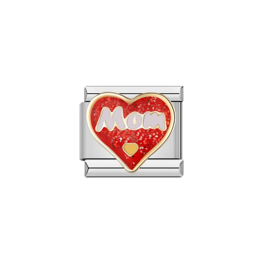 Heroic Mum Heart Charm