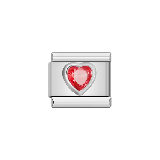 July Birthstone Silver Charm - Jewellux