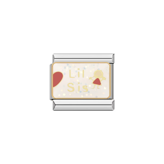 Little Sister Sparkle Charm